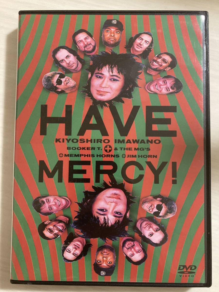 Amazon.co.jp: 忌野清志郎 BOOKER T. THE MG'S HAVE MERCY! DVD